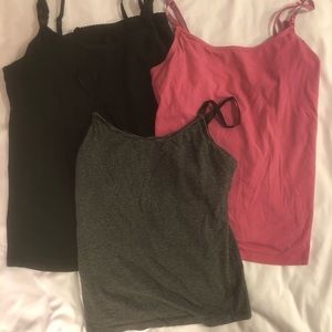 3 nursing tanks